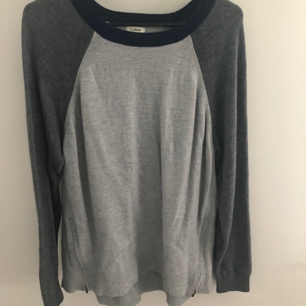 Soft, quality merino wool LL Bean sweater XL